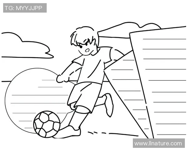 儿童足球明星简笔画创作指南让孩子们轻松画出心中的偶像